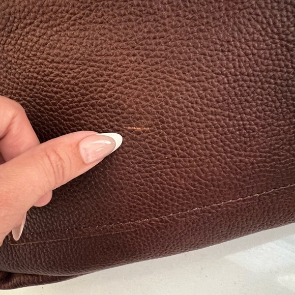 Deerfield Leathers Barn Bag Quality Leather Tote Bag - Picture 12 of 15